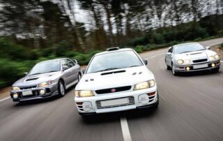 Subaru WRX's Rivals Through the Years